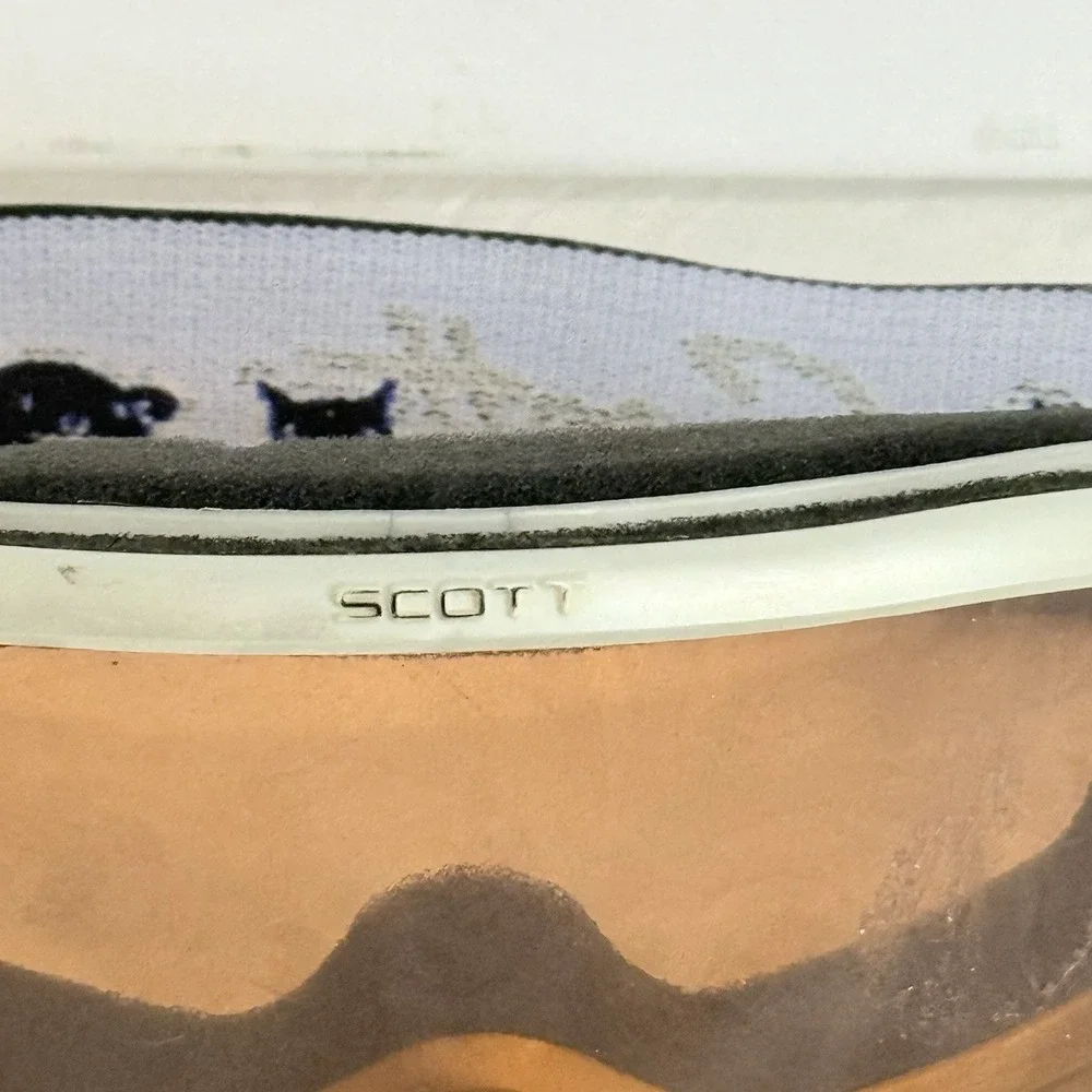 Scott Unisex Googles with‎ Amber Lens (Animal Themed)